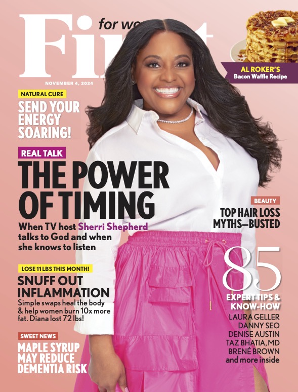 Sherri Shepherd on the cover of FIRST for Women