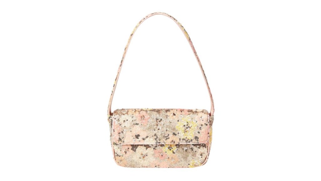 Loft Floral Sequin Shoulder Bag