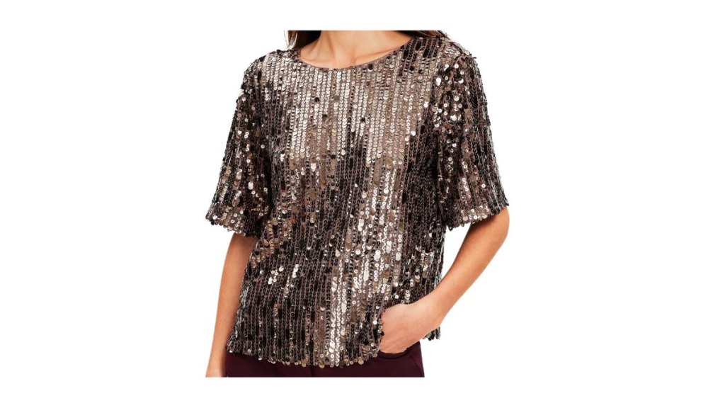 Loft Sequin Top