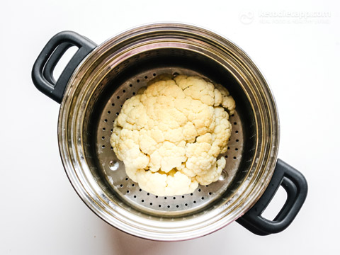 Whole Baked Masala Cauliflower