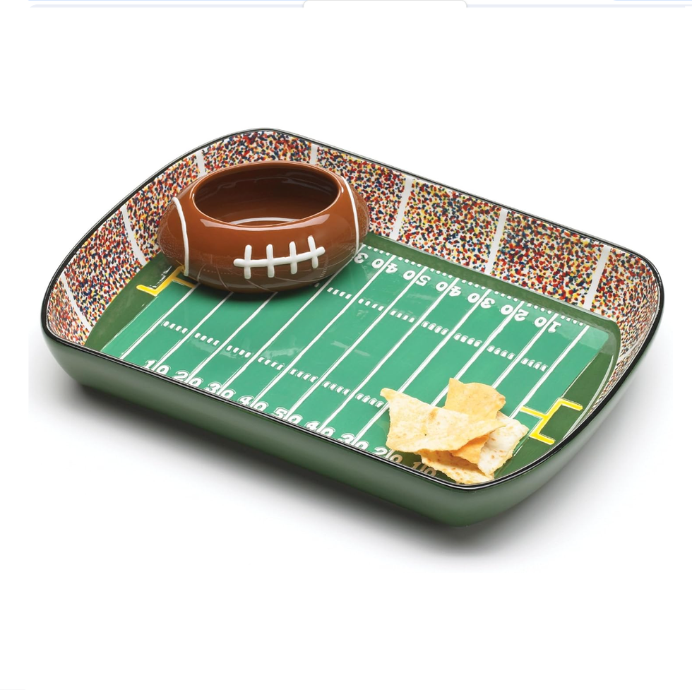 Football Stadium Chip and Dip Set