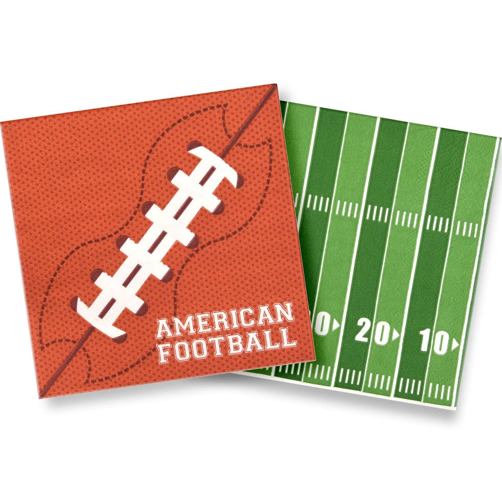 Football Napkins, Set of 100