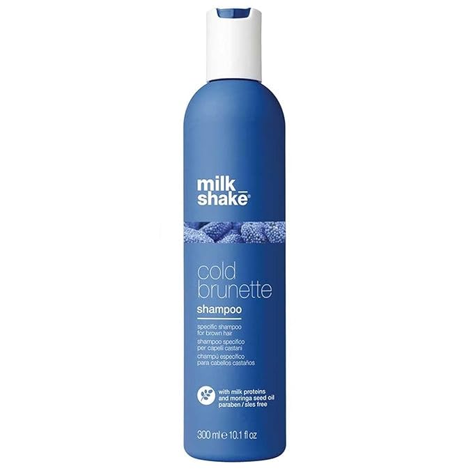 Milk_Shake Cold Brunette Shampoo, a product that helps with dull hair color