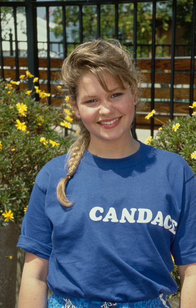 Candace Cameron Bure during her Full House days in 1989