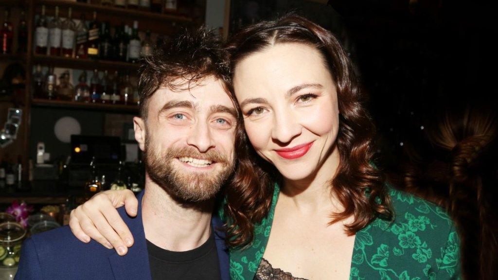 Daniel Radcliffe and Erin Darke in 2024