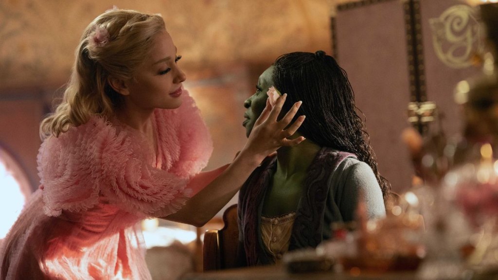 Ariana Grande and Cynthia Erivo in 'Wicked'