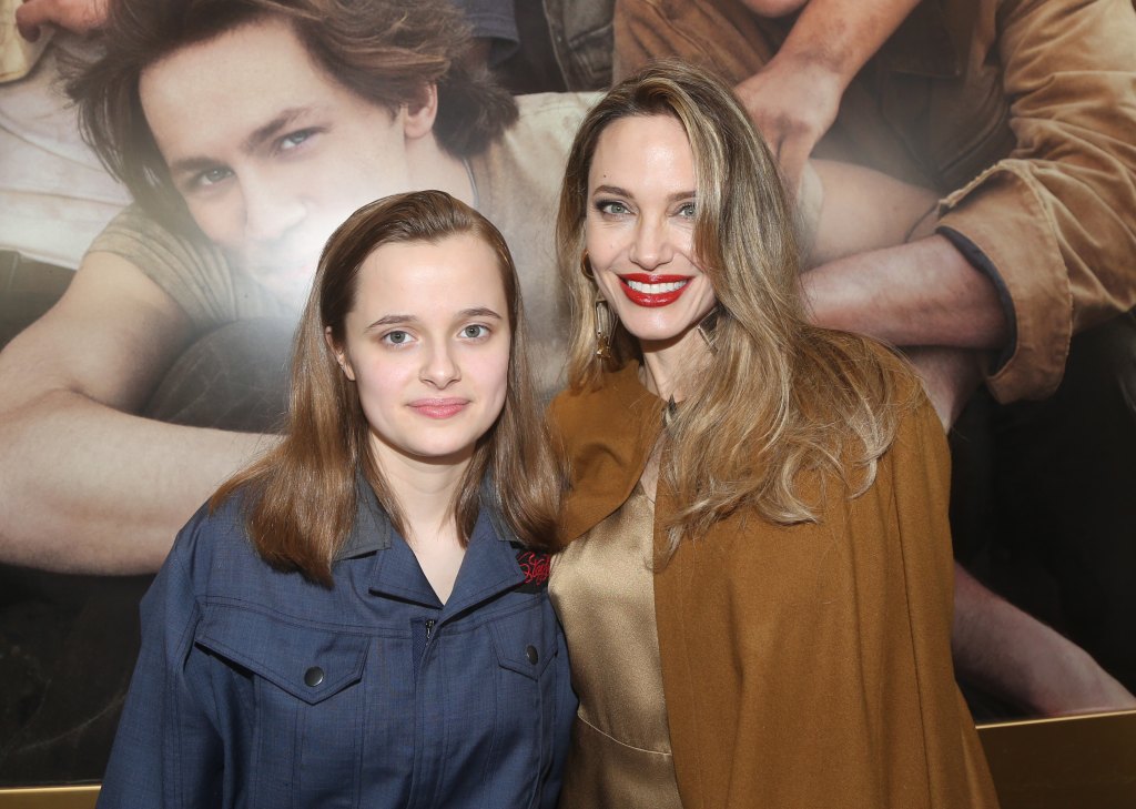 Vivienne Jolie and Angelina Jolie, 2024