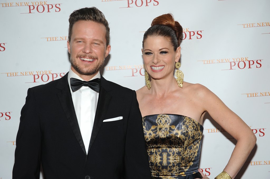 NEW YORK, NY - APRIL 28: Actress WIll Chase and Debra Messing attend The New York Pops 31st Birthday Gala at the Mandarin Oriental Hotel on April 28, 2014 in New York City.