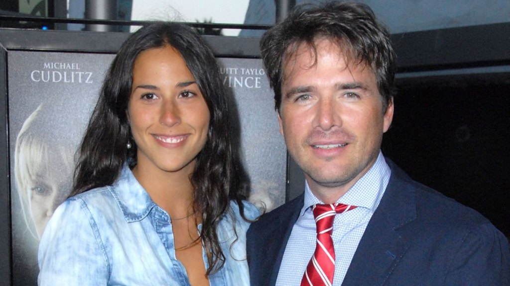 Matthew Settle and Naama Nativ Settle in 2013