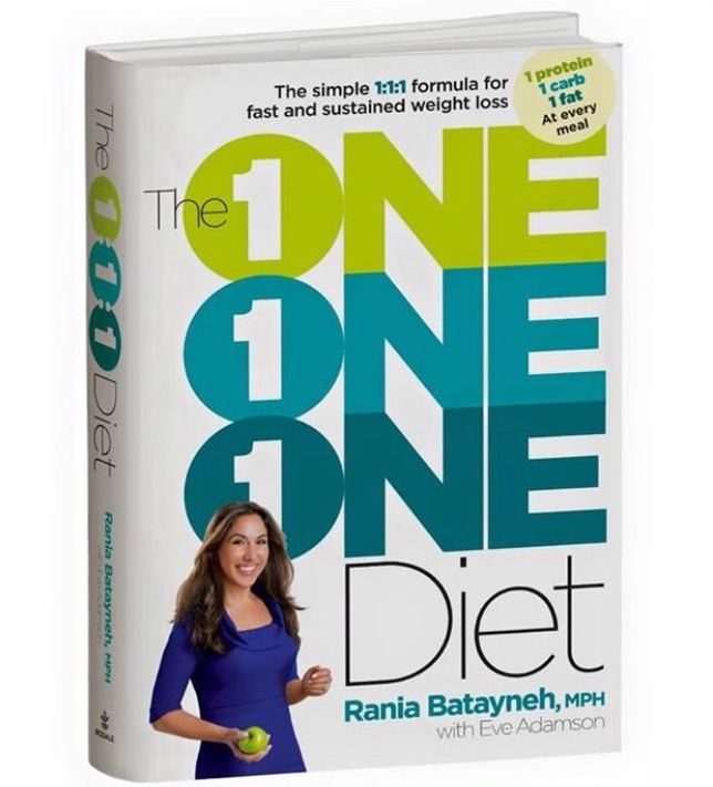 A book cover for The One One One diet.