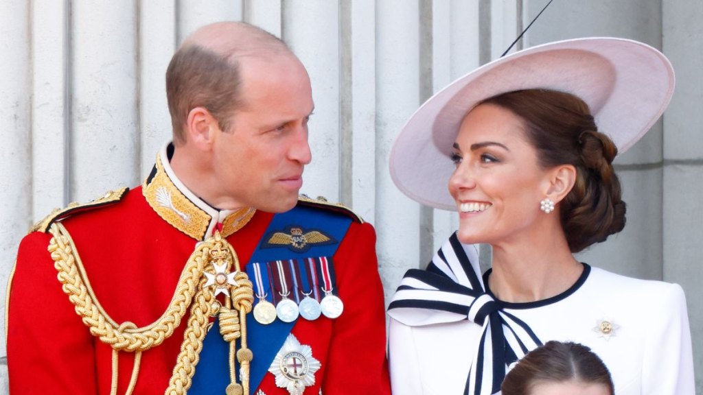 Prince William and Kate Middleton in 2024