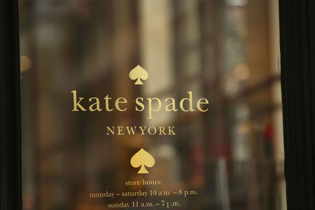 Kate Spade store sign