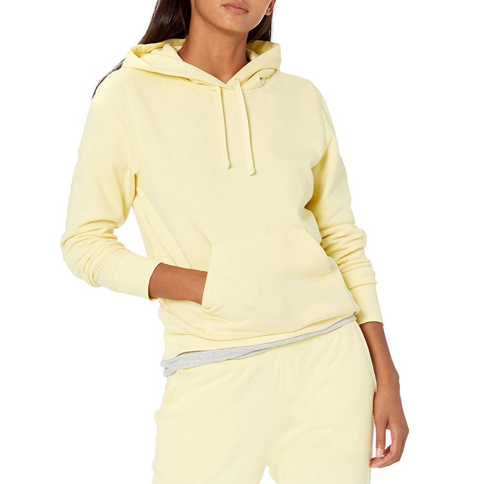 French Terry Fleece Pullover Hoodie