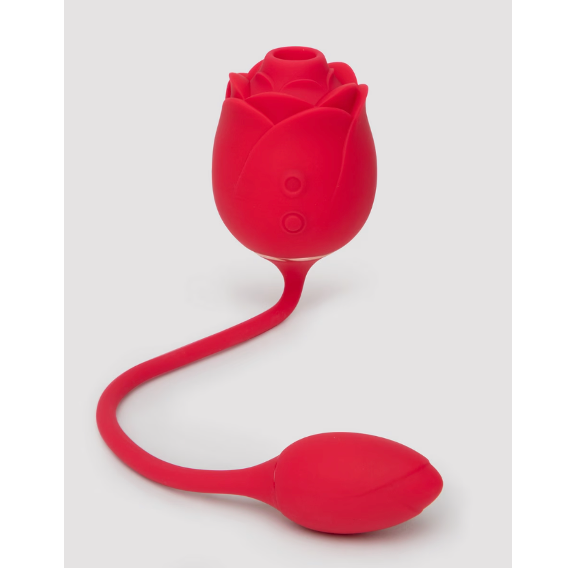 Rose Glow 2-in-1 Clitoral Suction Stimulator