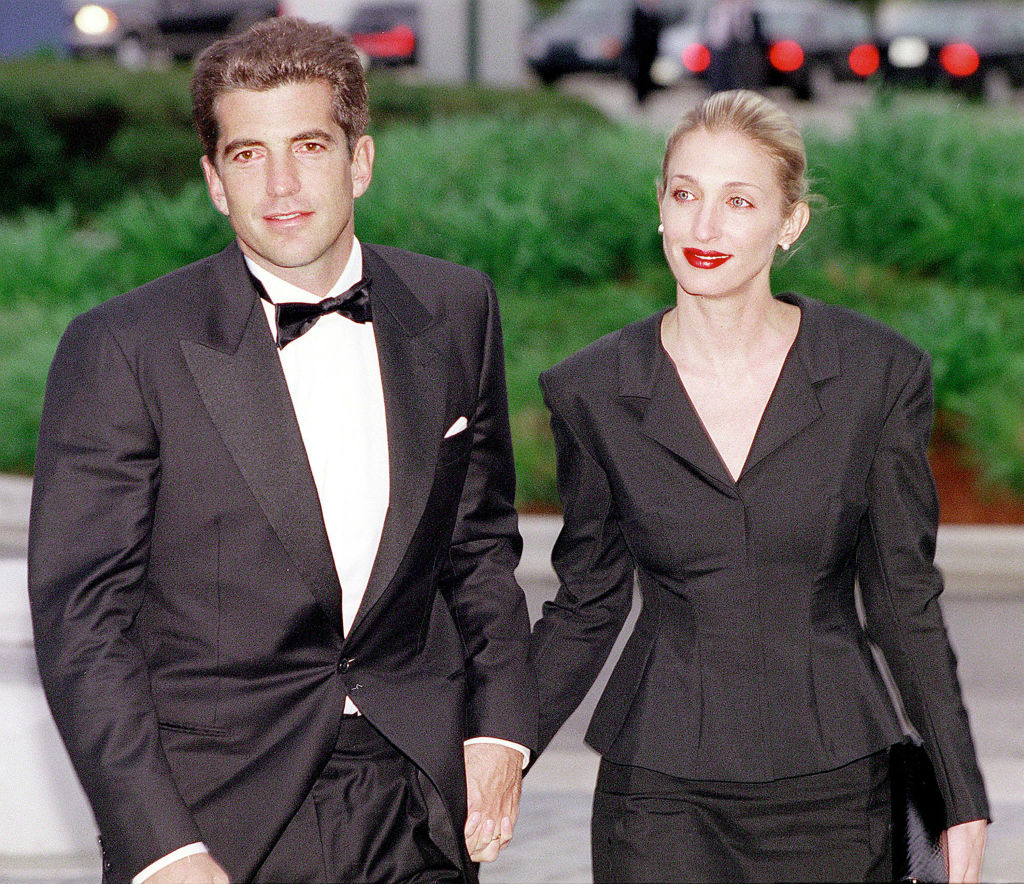 Carolyn Bessette-Kennedy and John F. Kennedy Jr.