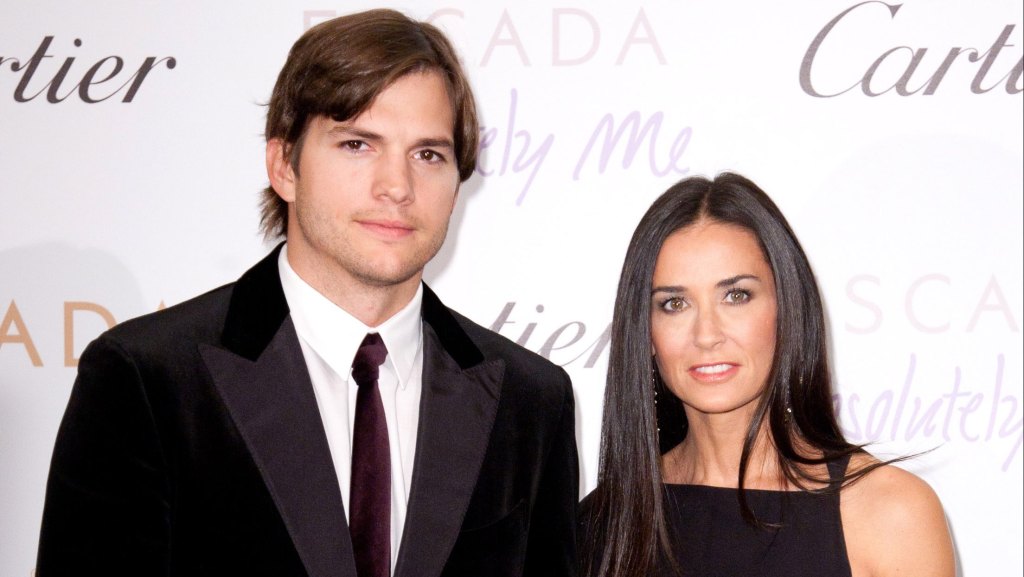 Ashton Kutcher and Demi Moore, 2010