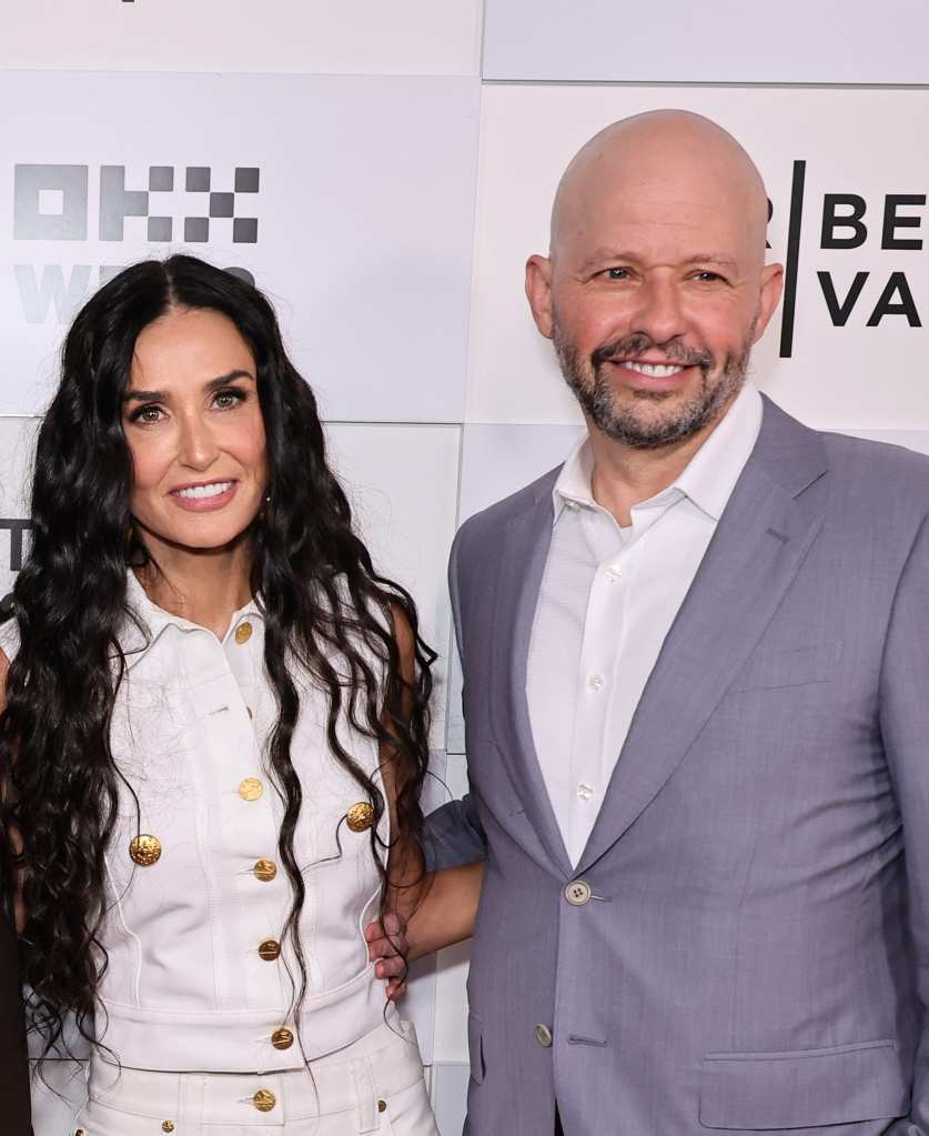 Demi Moore and Jon Cryer, 2024