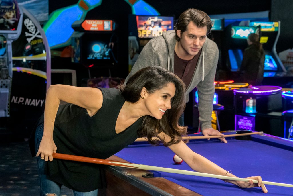 Meghan Markle and Kristoffer Polaha in Dater's Handbook (2016)