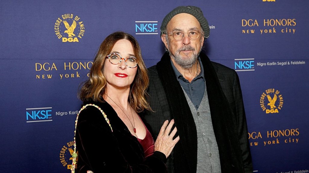 Richard Schiff and Sheila Kelley in 2024