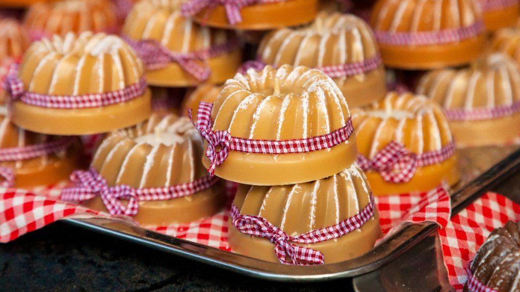 Baked goods from a Strasbourg Christmas market