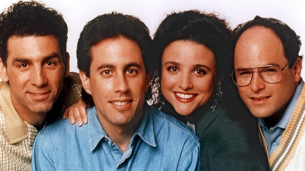 Michael Richards, Jerry Seinfeld, Julia Louis-Dreyfus and Jason Alexander