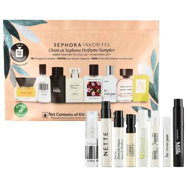 Sephora Favorites Clean Perfume Sampler Set with Redeemable Voucher