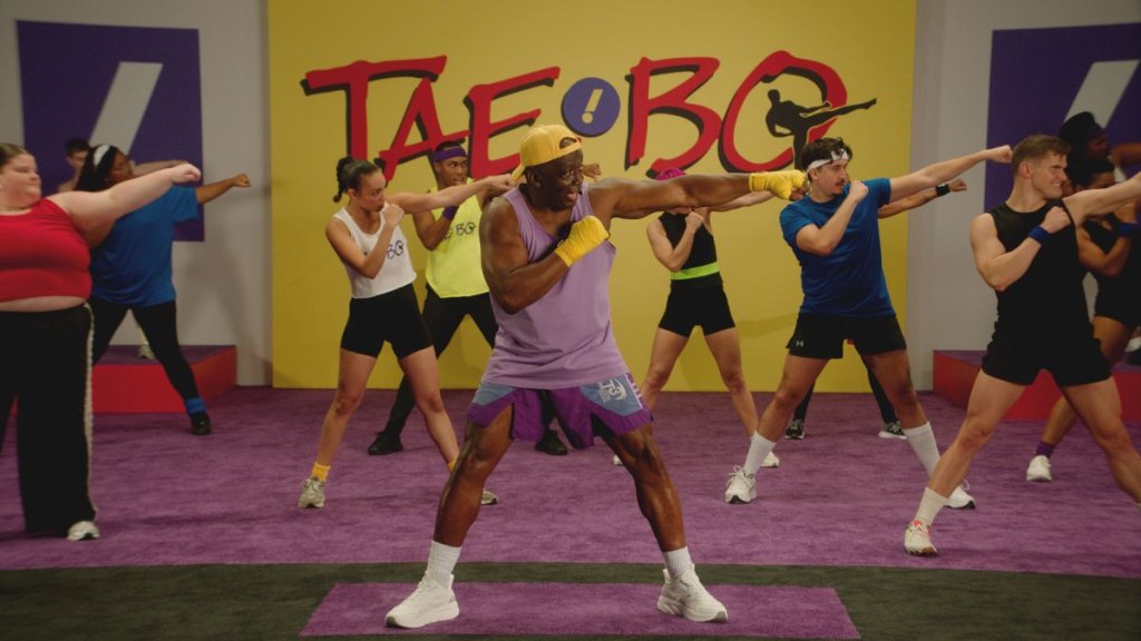 still of 90s TAE BO workout video with Billy Blanks x Yahoo