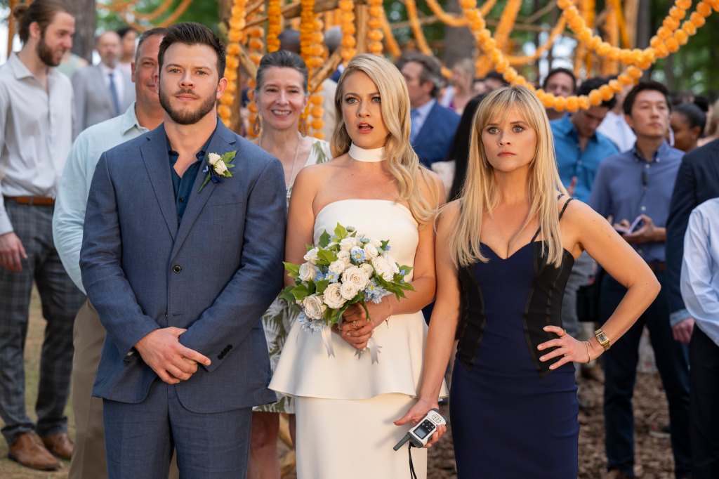 Jimmy Tatro, Meredith Hagner and Reese Witherspoon, You're Cordially Invited, 2025