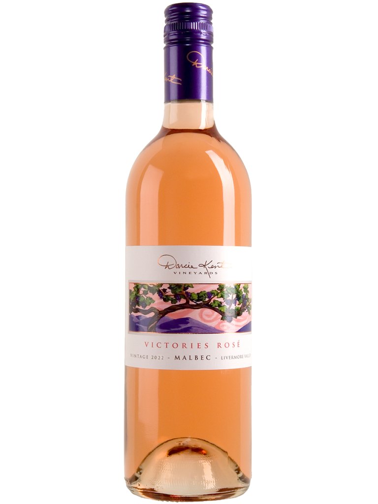 Darcie Kent Winery's 2023 Victories Rosé as part of a guide on how to taste wine