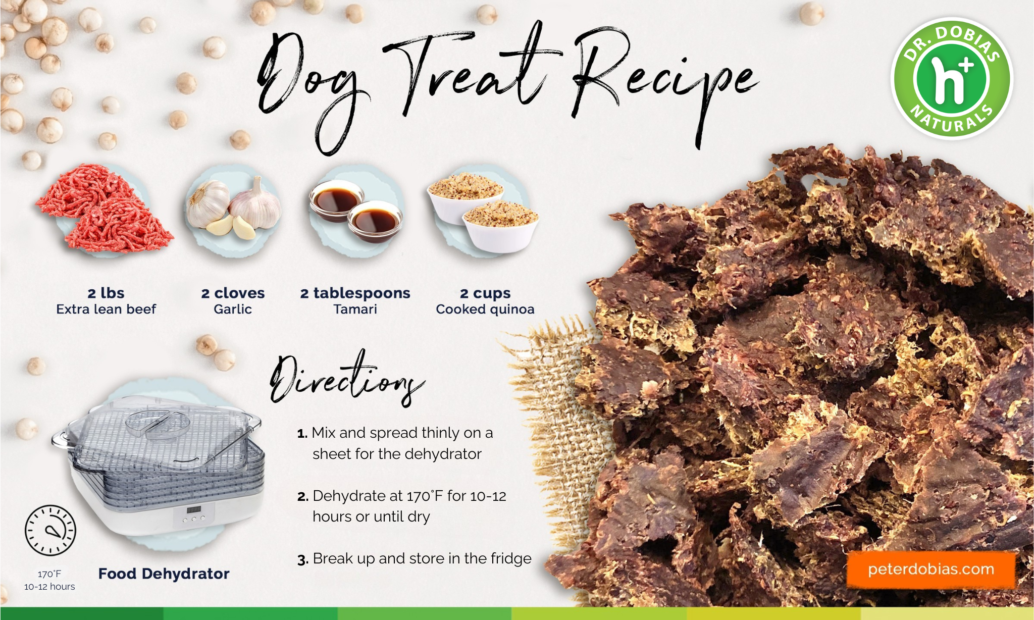 Dehydrated liver dog treat recipe