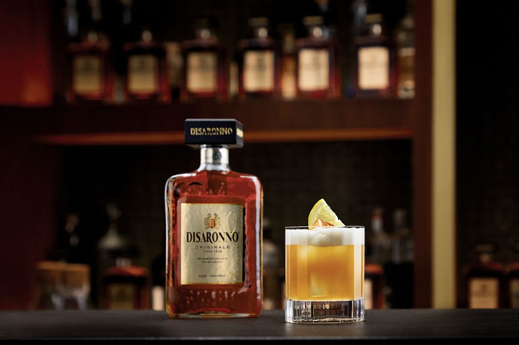 Disaronno Sour as part of a roundup of low ABV cocktails for Damp January