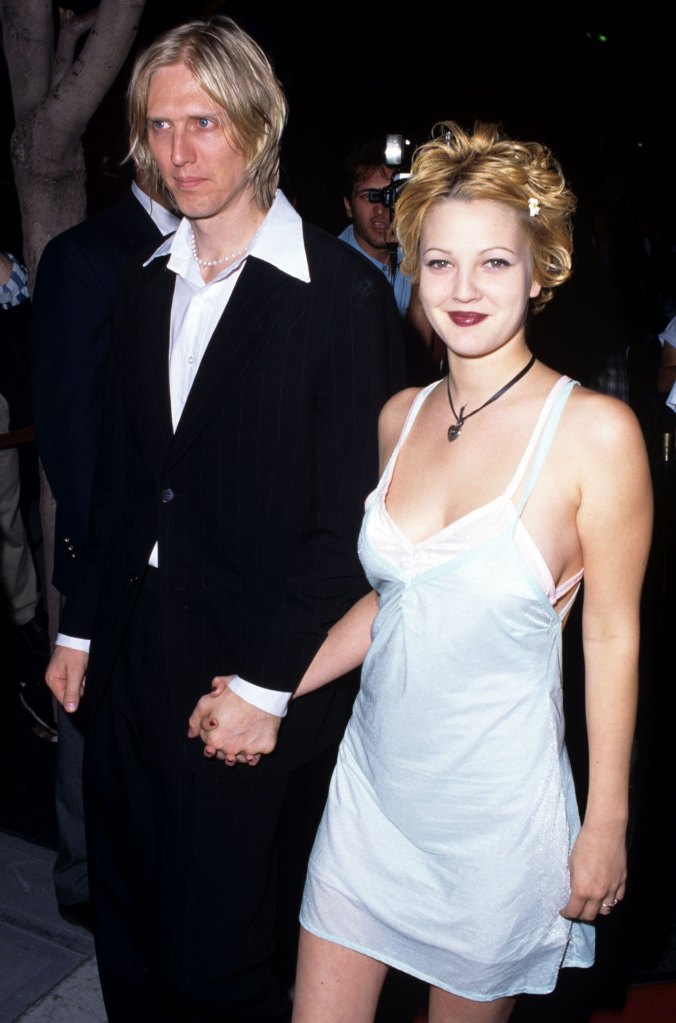 Drew Barrymore and Eric Erlandson in 1995