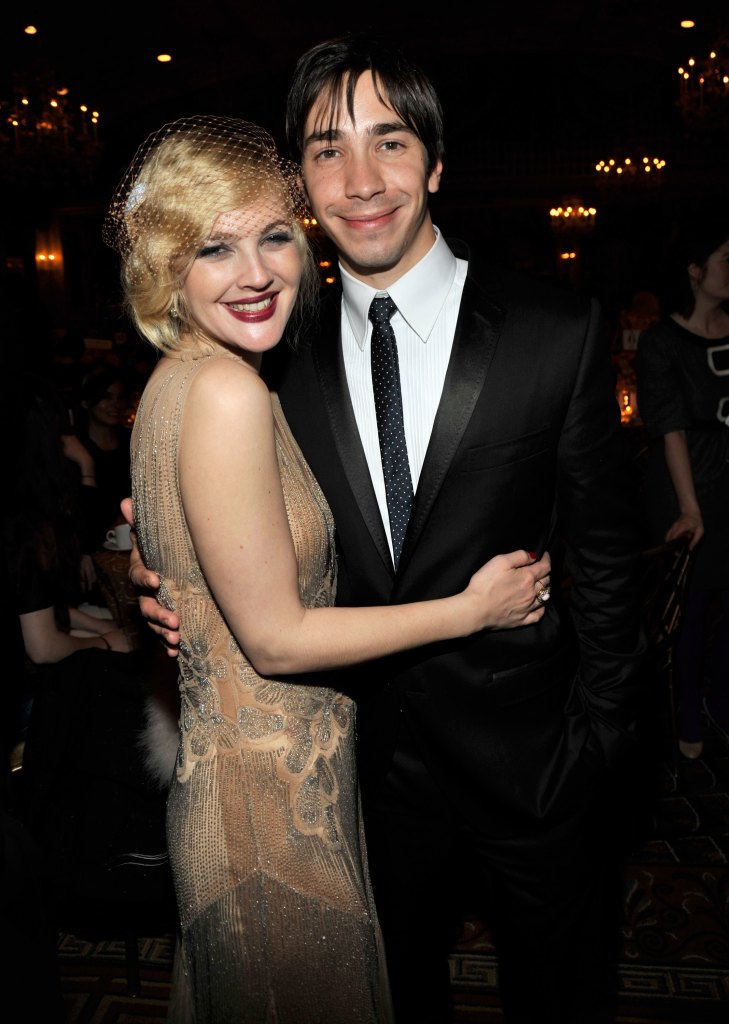 Drew Barrymore and Justin Long in 2009