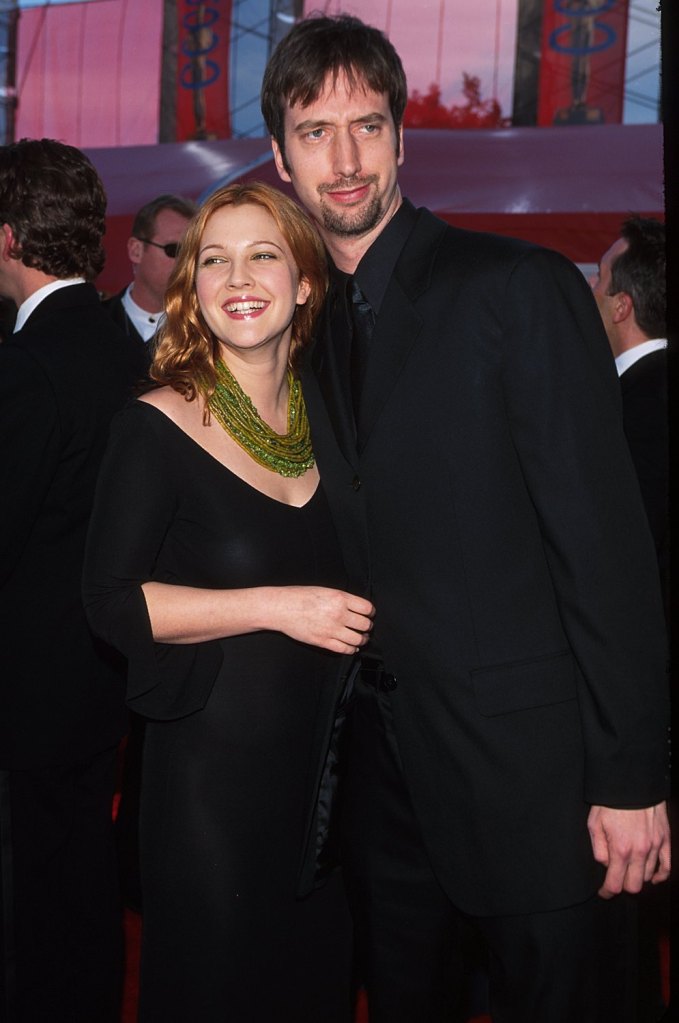 Drew Barrymore and Tom Green in 2000