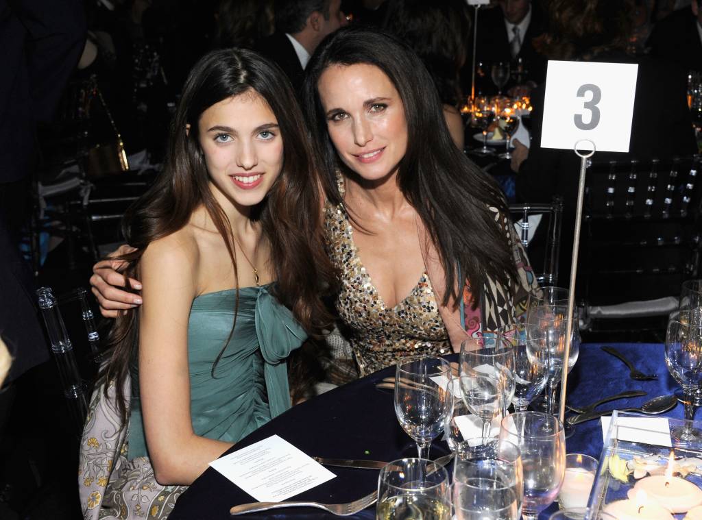 Andie Macdowell and Margaret Qualley, 2011