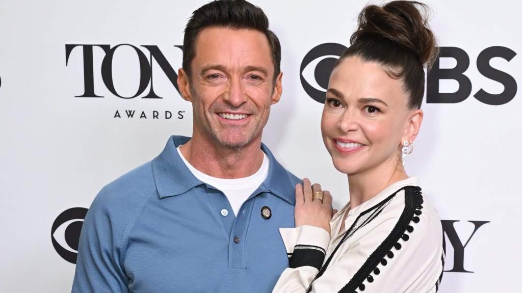 Hugh Jackman and Sutton Foster, 2022