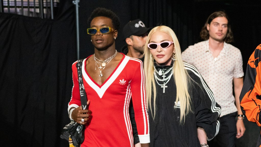 David Banda and Madonna, 2022