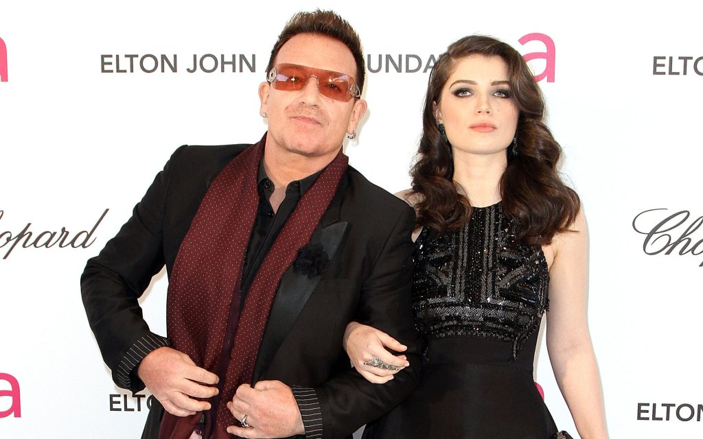 Bono and Eve Hewson, 2013