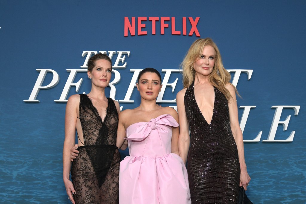 Meghann Fahy, Eve Hewson and Nicole Kidman, 2024