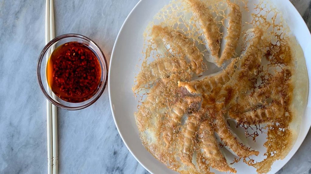 My test of a crispy dumpling skirt recipe