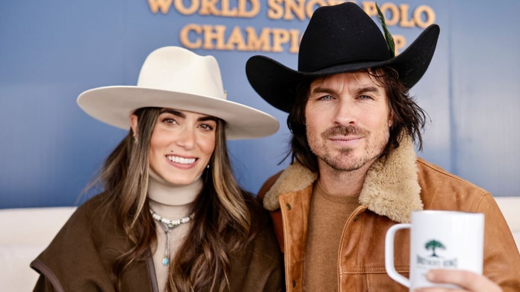 Nikki Reed and Ian Somerhalder in 2024