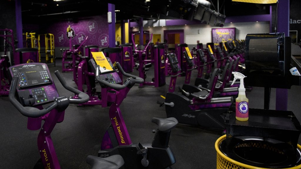 A Planet Fitness fitness center