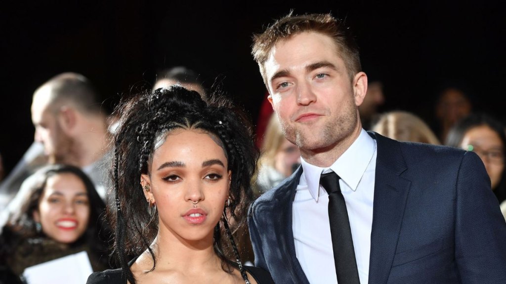 Robert Pattinson and FKA Twigs in 2017