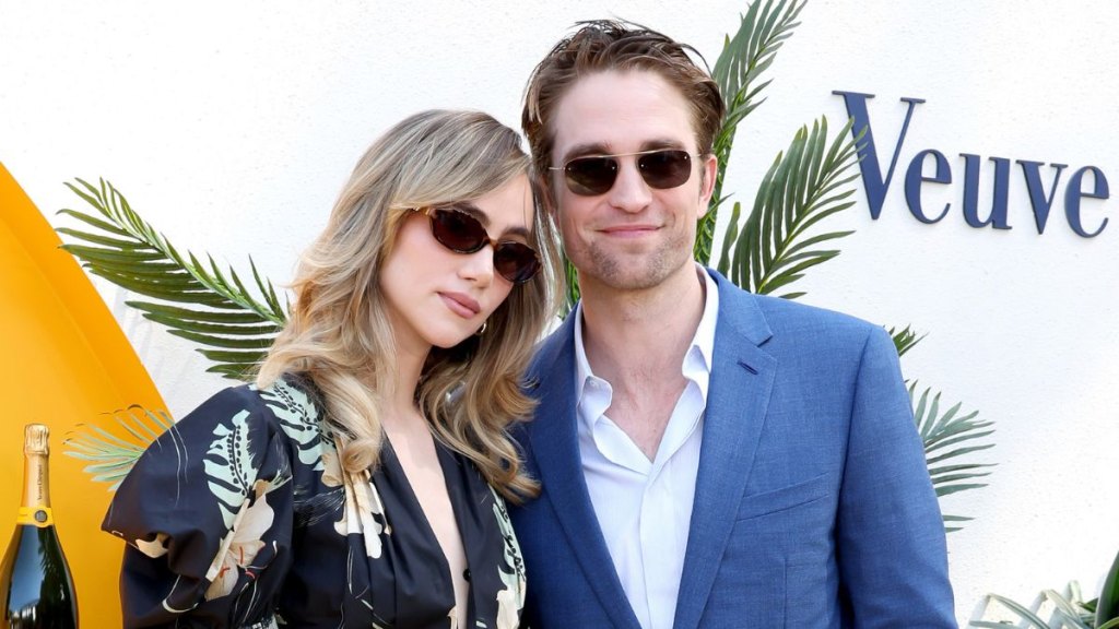 Robert Pattinson and Suki Waterhouse in 2024