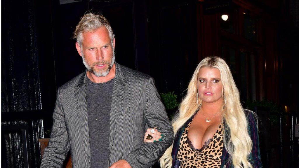 Jessica Simpson and Eric Johnson in 2018