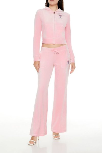 Juicy Couture My Melody Sweatpants and Zip-Up Hoodie