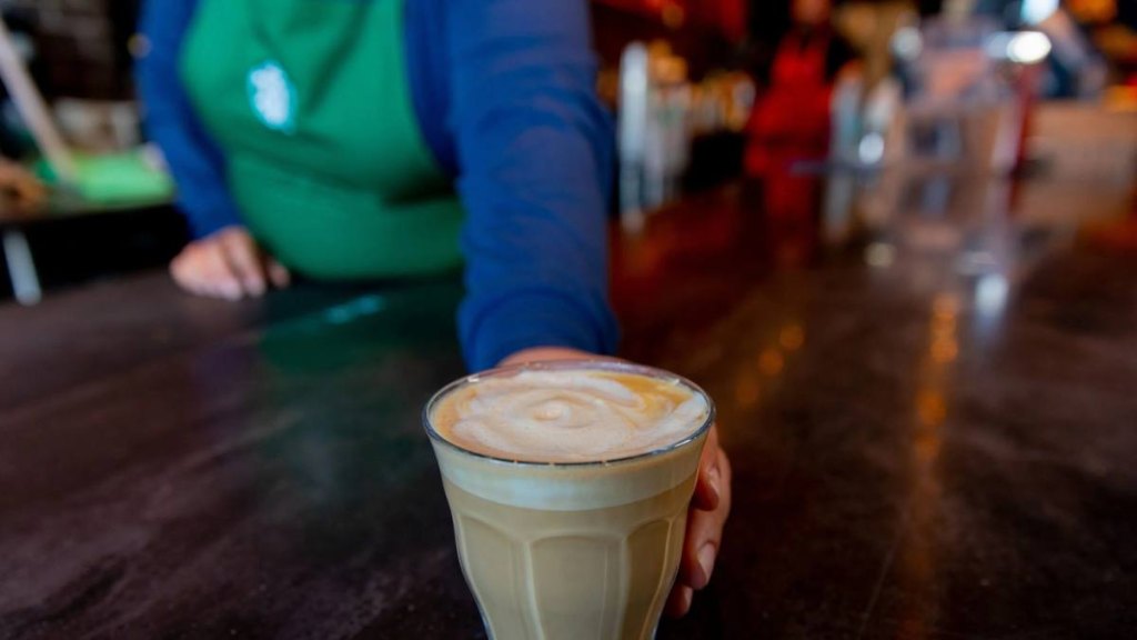 Cortado at Starbucks