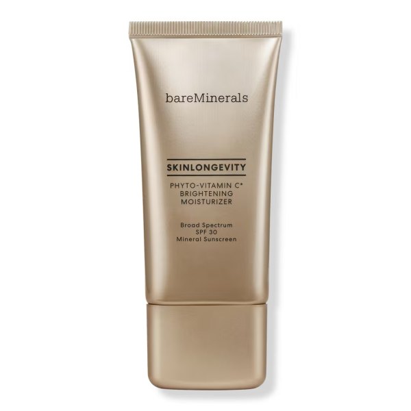 bareMinerals Skinlongevity Phyto-Vitamin C Brightening Moisturizer SPF 30 Mineral Sunscreen