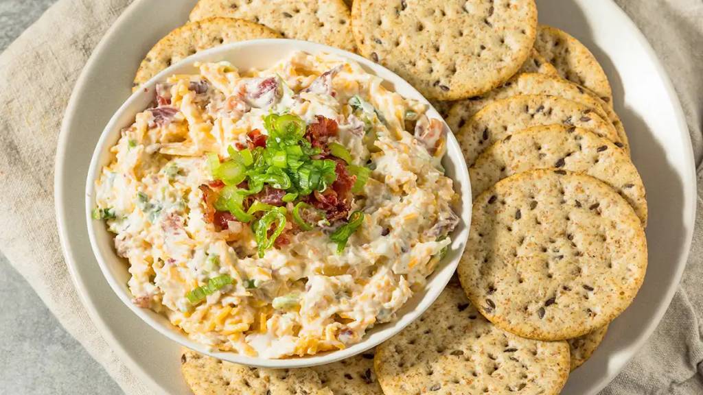 Million dollar dip as part of a roundup of Super Bowl snack ideas