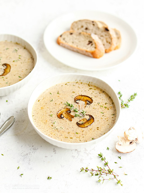 The Best Cream of Mushroom Soup